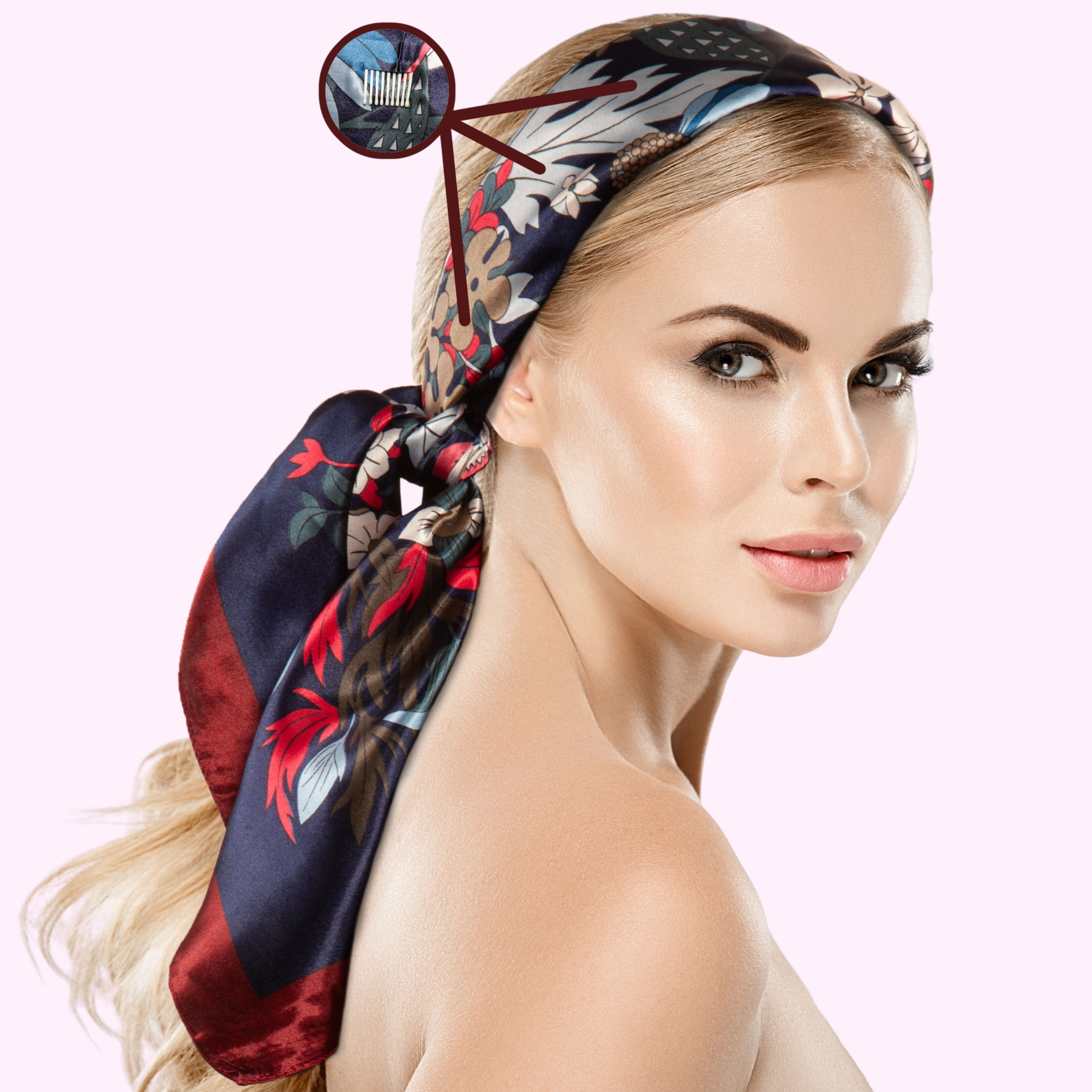 Large Satin Scarves