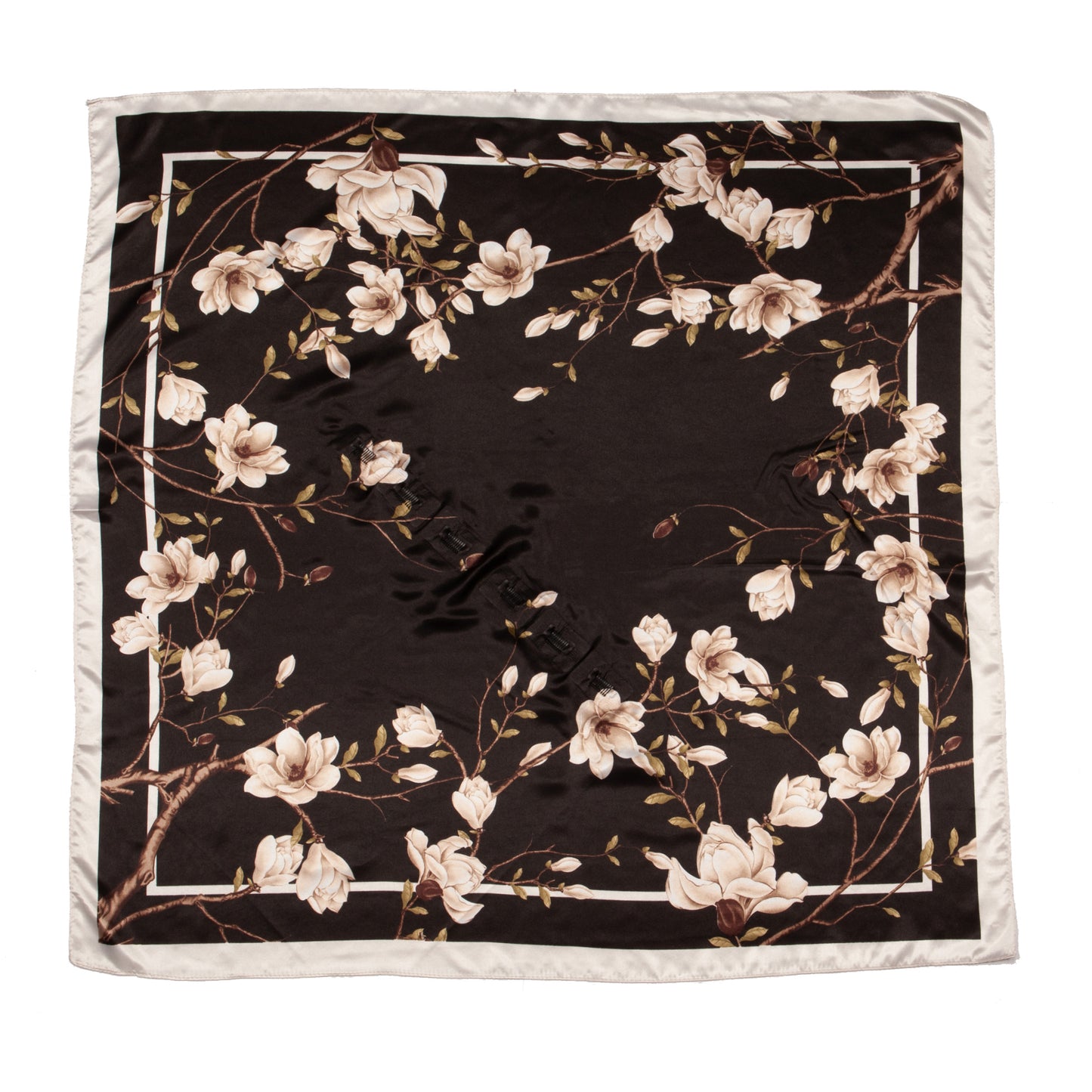 She Will Be The Magnolia Belonging To Spring - Black and White