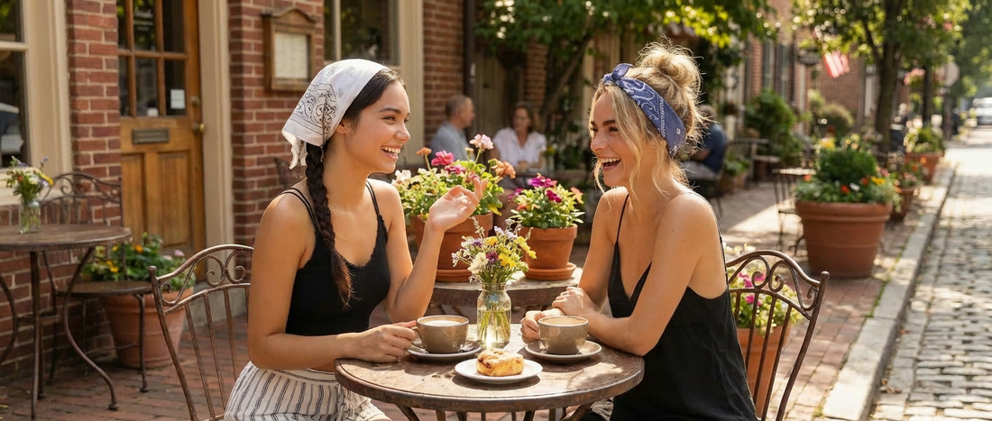 How to Wear a Bandana as a Headband?