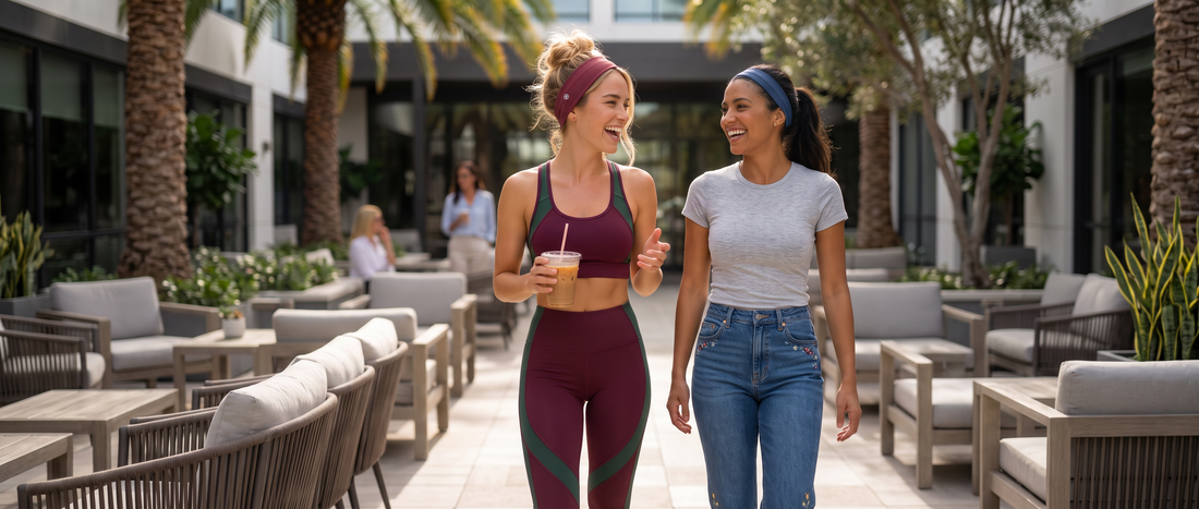 The Pool, the Gym, the Grocery Run: One Headband That Does It All.