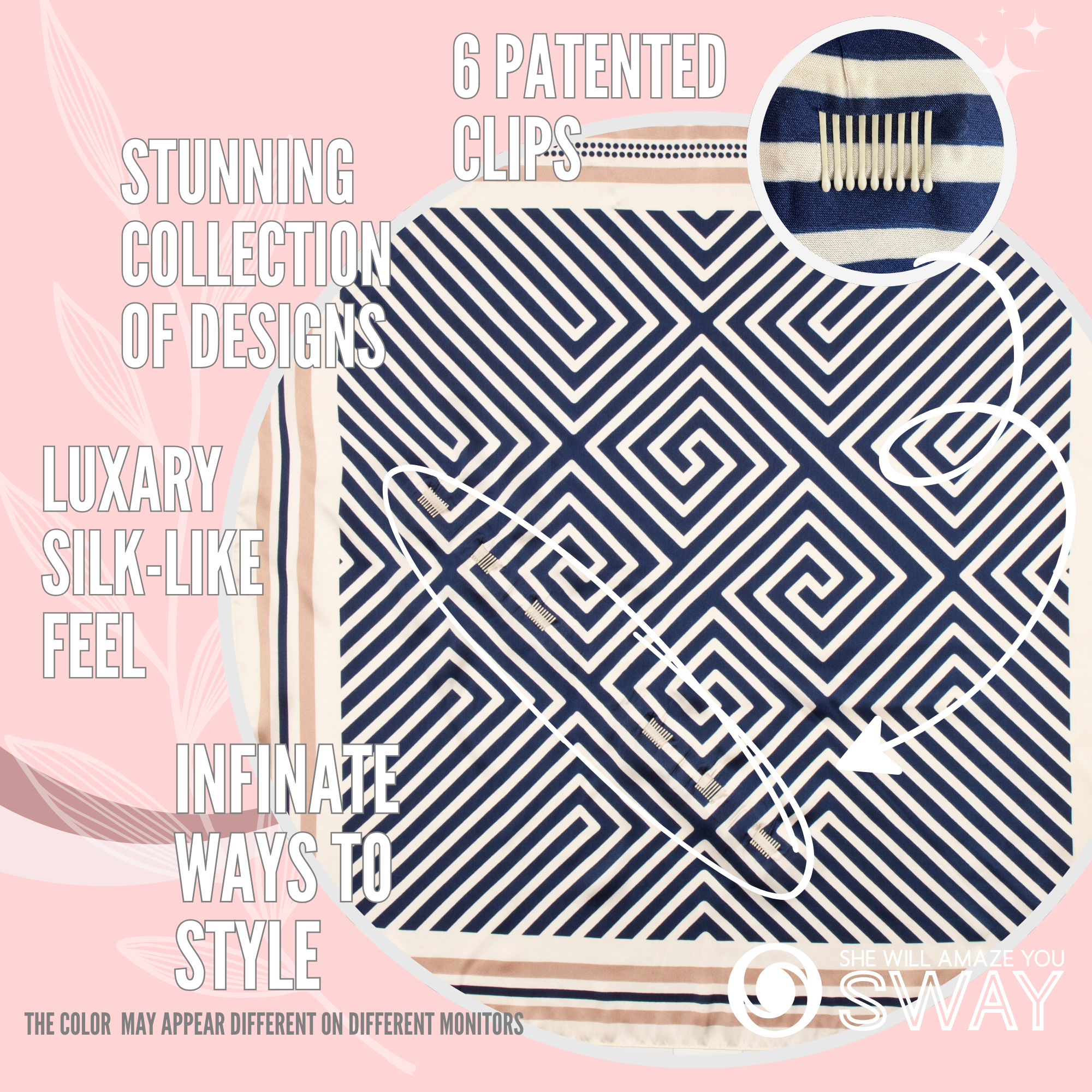 She Will Be Amaze Zing - Navy and Taupe