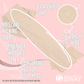 Long Stretch Non-Slip Wide Headband - Sand