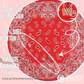 Cotton Bandana Non-Slip Headband - Poppy Red