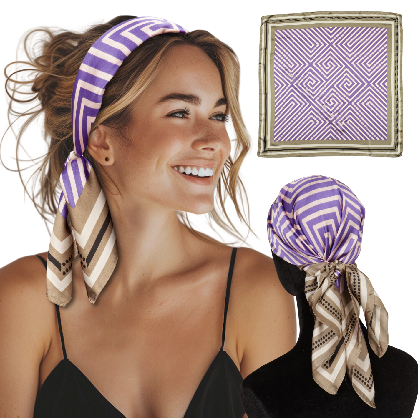 She Will Be A Maze Zing - Purple and Pink