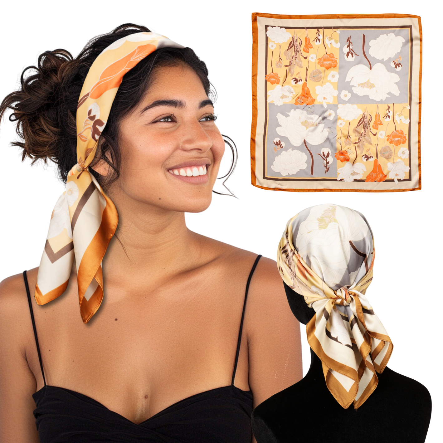 She Will Be Fair and Square - Orange and Gray