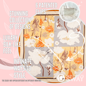 She Will Be Fair and Square - Orange and Gray