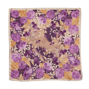 She Will Be A Peony From Heaven - Purple and Gold