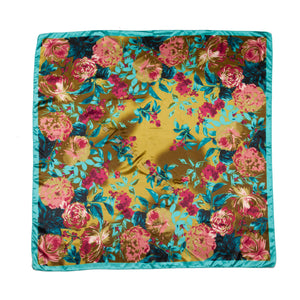 She Will Be A Peony From Heaven - Chartreuse and Pink