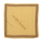 Small Satin Scarf Headband - Yellow Kisses Non-Slip