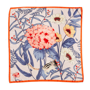 She Will Embrace Her Spirit Animal - Orange and Periwinkle