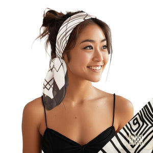 She Will Always Be Stepping Over The Line - Black and White