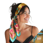 She Will Be A Peony From Heaven - Chartreuse and Pink