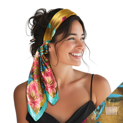 She Will Be A Peony From Heaven - Chartreuse and Pink