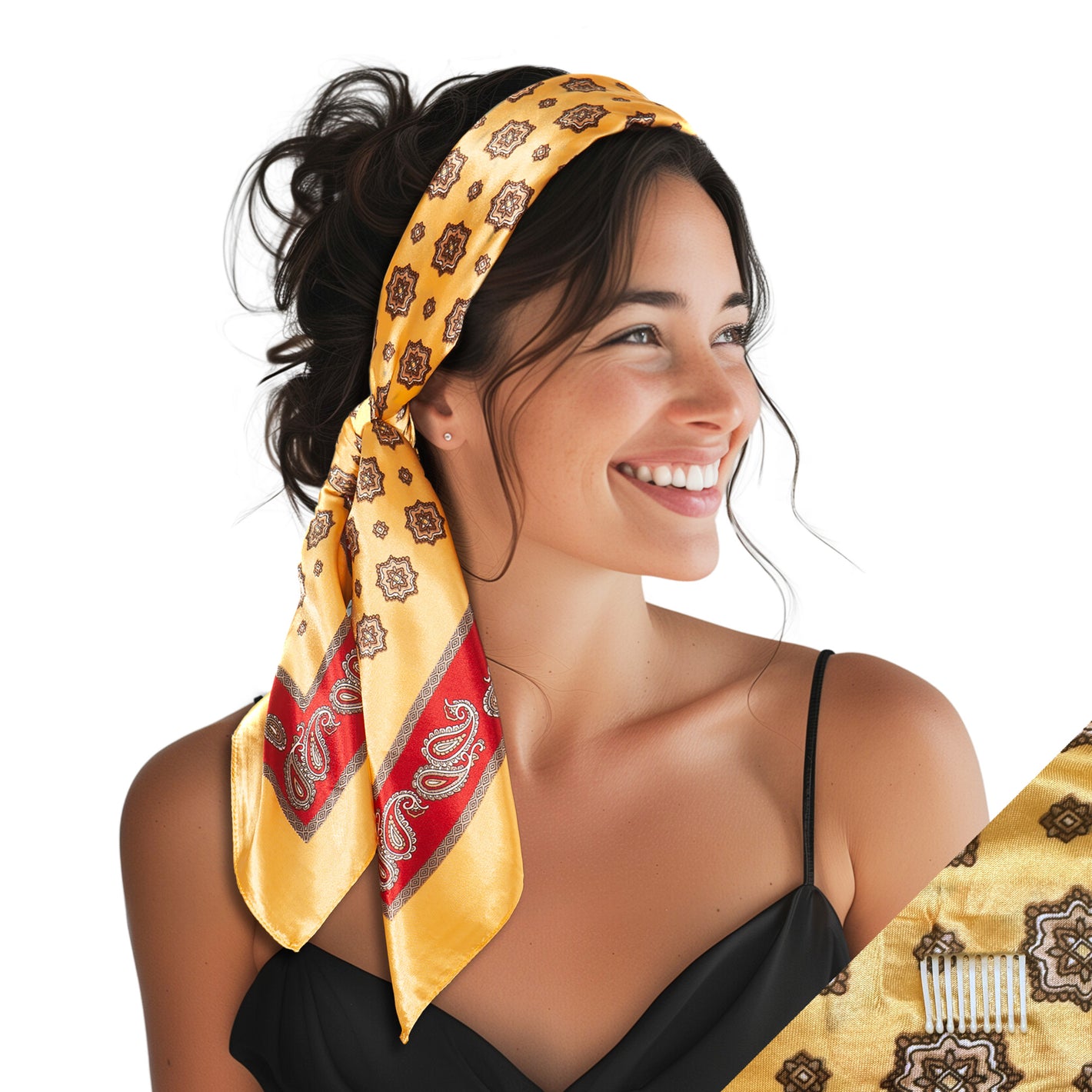 She Will Square Off and Take On The World Gold Product Shot 