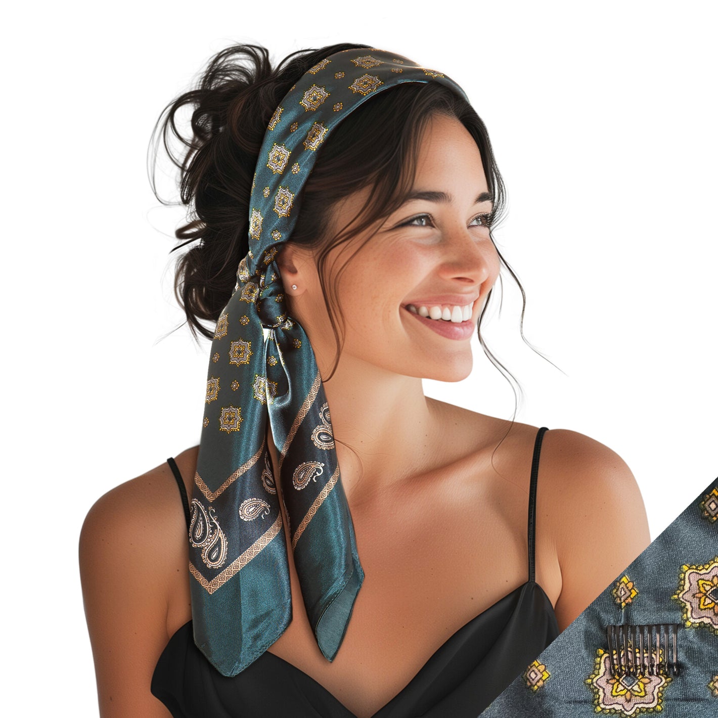 She Will Square Off and Take On The World - Green