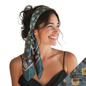 She Will Square Off and Take On The World - Green