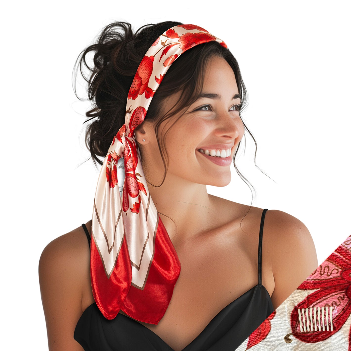 She Will Wish For Whimsy Red and White Product Shot